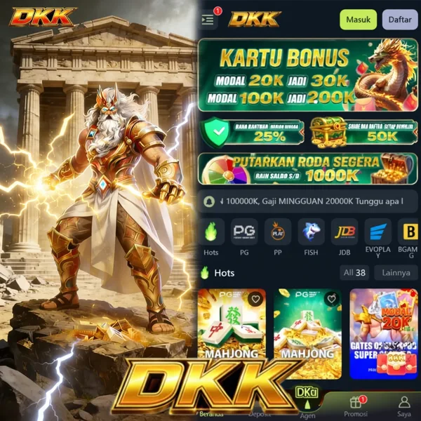 DKK Slot Anti Rungkad Indonesia